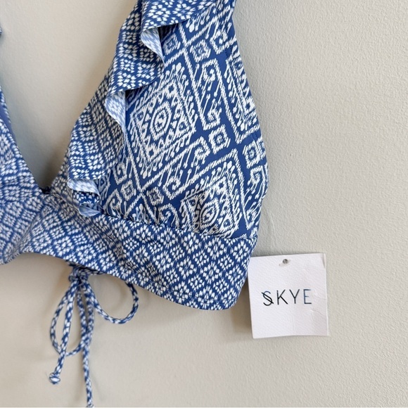 New! SKYE SWIMWEAR • Isabella Top in Semeru Denim - Picture 4 of 11